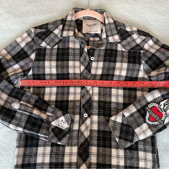 Fashion * Art plaid shirt size XS - Picture 7 of 12